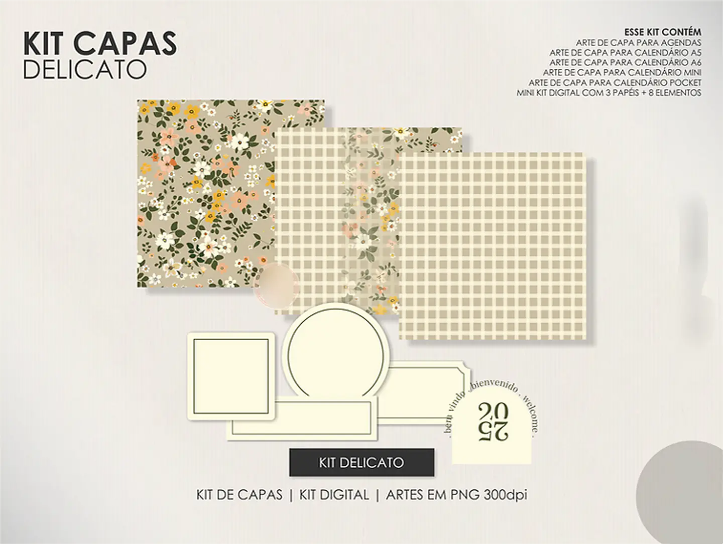 Arquivo Encadernação Super Combo Agendas Permanentes + Calendários + Kit Capas - LÊ 10
