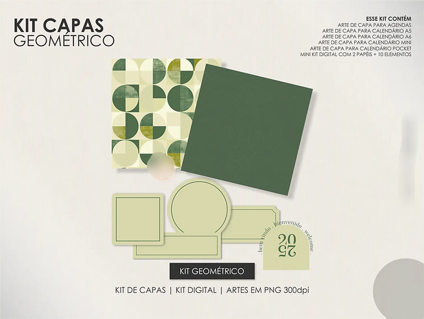 Arquivo Encadernação Super Combo Agendas Permanentes + Calendários + Kit Capas - LÊ 11