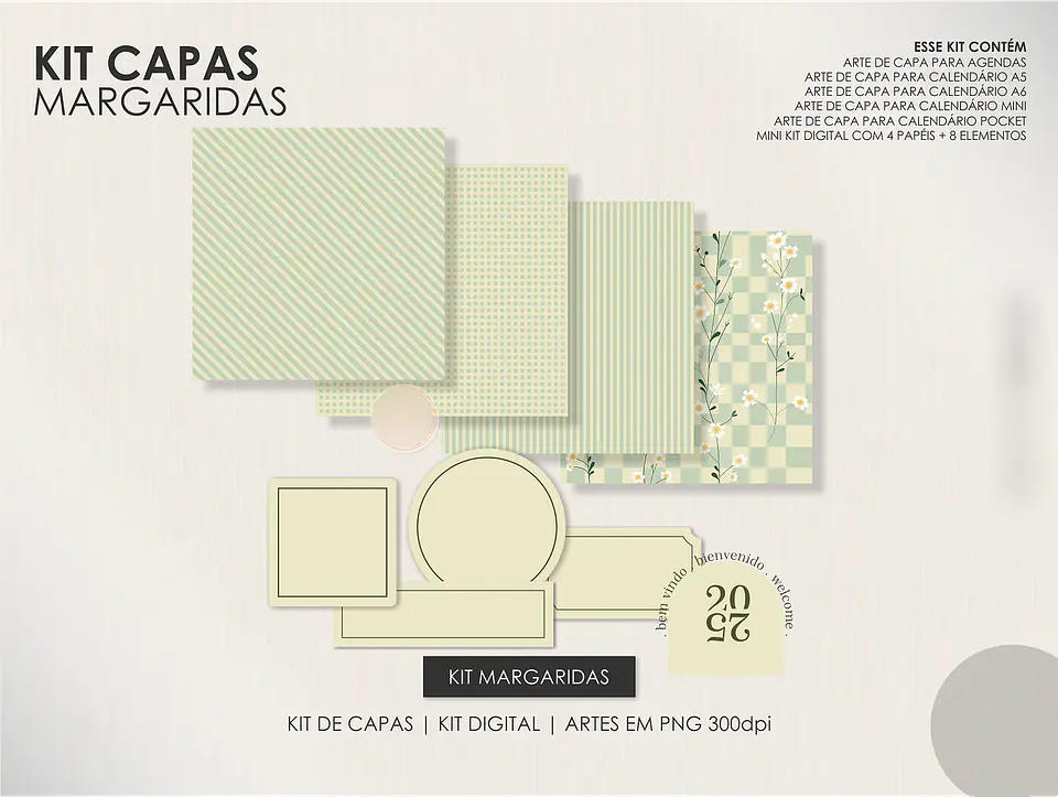 Arquivo Encadernação Super Combo Agendas 2025 + Calendários + Kit Capas 2025 - LÊ 2