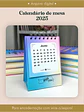 Arquivo Encadernação Calendário de Mesa 2025 - Thumbnail 1