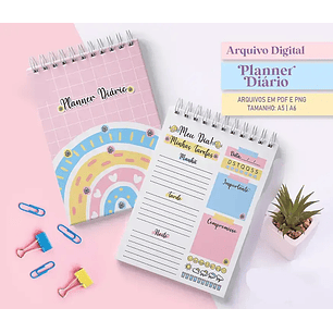 Arquivo Planner Diário Candy - RAFA