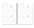 Arquivo Combo Miolo Planner Cores 2025 Horizontal - Trilha