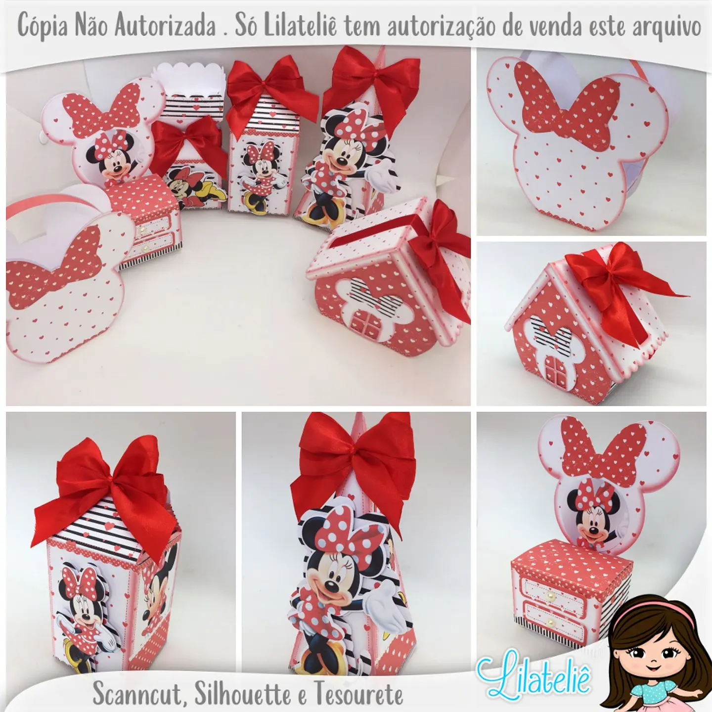 Arquivo de Corte Minnie 1