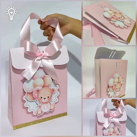 Arquivo de Corte Sacolinha Grande - Molde