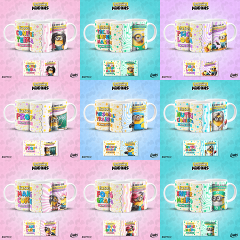 Arquivo Canecas Profissões Minnions - Poli