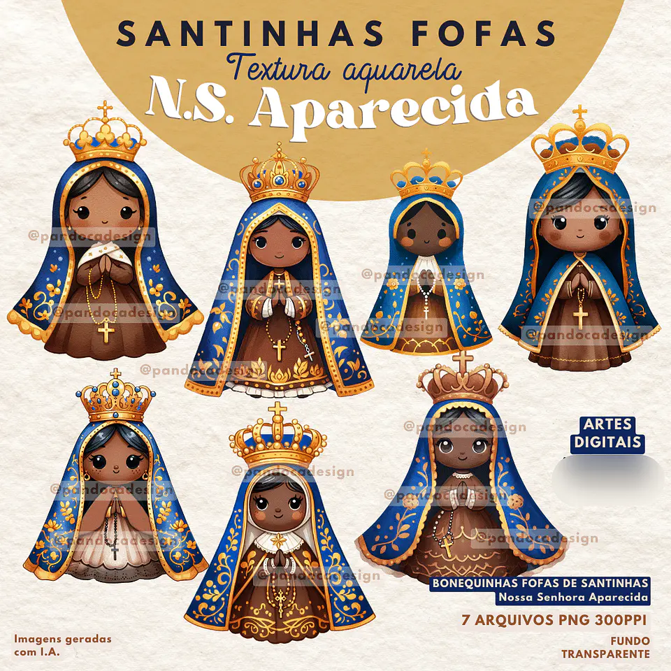 Kit Digital Nossa Senhora Aparecida - PANDOCA 3