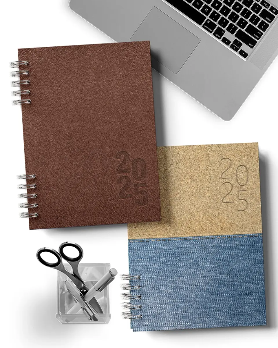 Arquivo Super Combo 10 Agendas 2025 e Permanente Masculina com 5 Modelos de Capa - Bicho 2