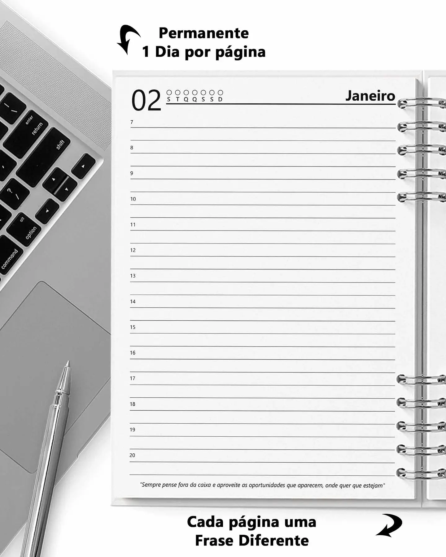 Arquivo Super Combo 10 Agendas 2025 e Permanente Masculina com 5 Modelos de Capa - Bicho 8