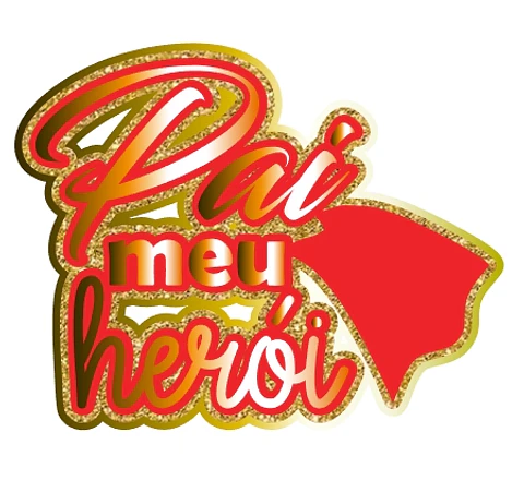 Arquivo Topo de Bolo Dia dos Pais Meu Herói