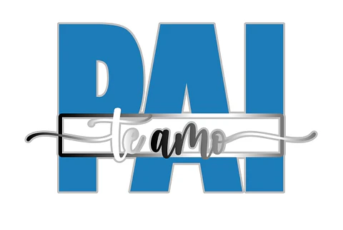 Arquivo Topo de Bolo Dia dos Pais Te amo