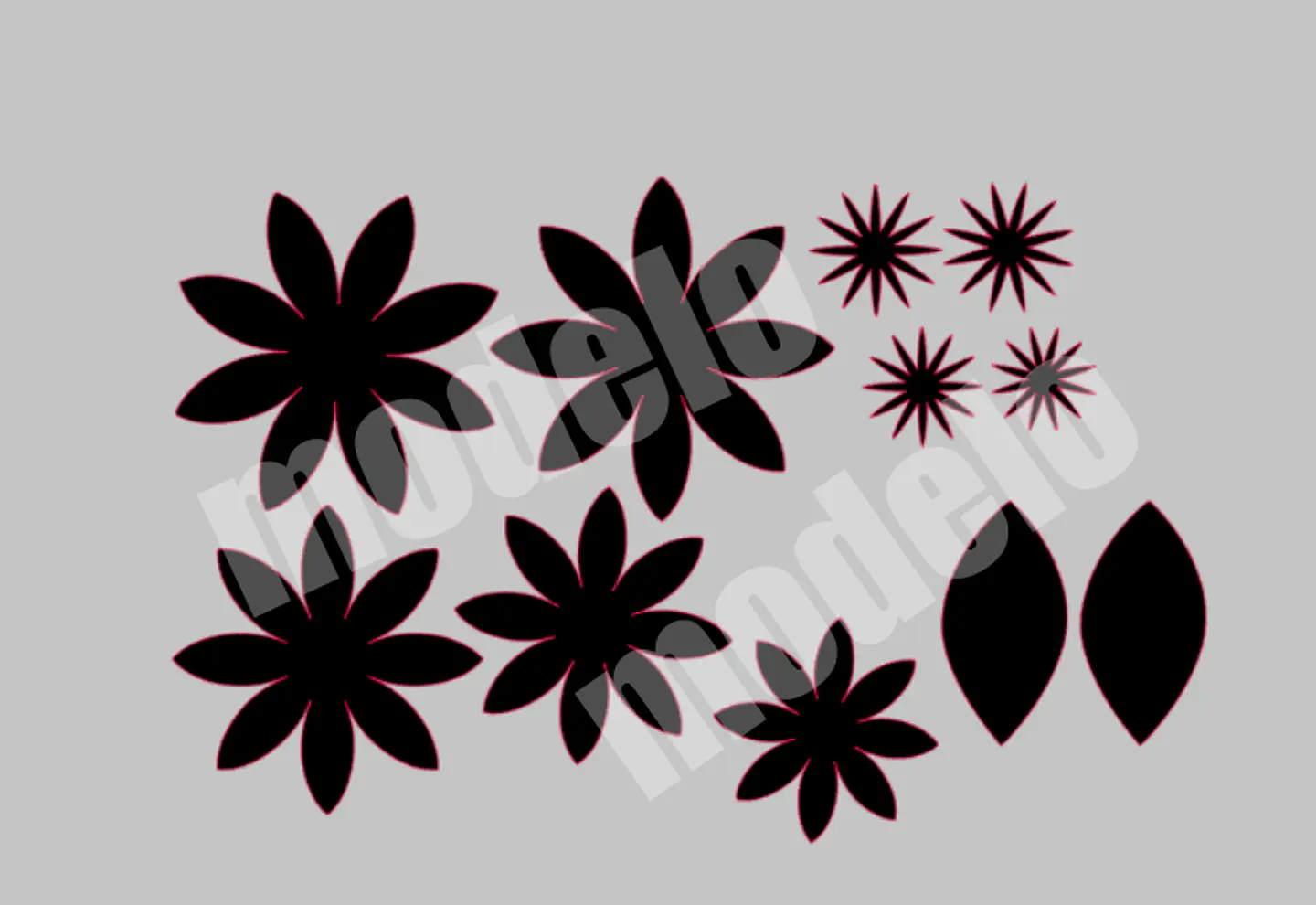 Arquivo De Corte Flor 57 3