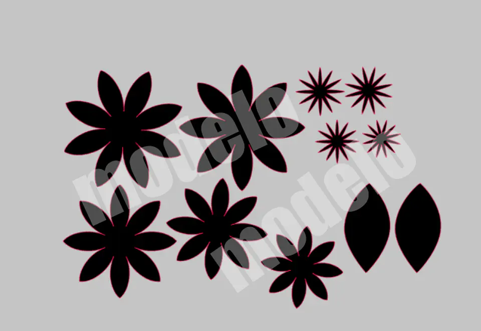 Arquivo De Corte Flor 57 3