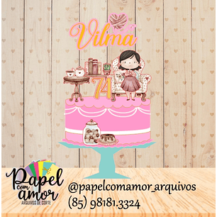 Arquivo de Corte Topo Vovó