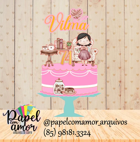 Arquivo de Corte Topo Vovó