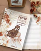 Arquivo Cadernos Coleção Floral Boho Meninas - Pautado com e sem Versículos - Thumbnail 3