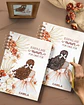 Arquivo Cadernos Coleção Floral Boho Meninas - Pautado com e sem Versículos - Thumbnail 13