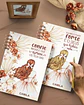 Arquivo Cadernos Coleção Floral Boho Meninas - Pautado com e sem Versículos - Thumbnail 14