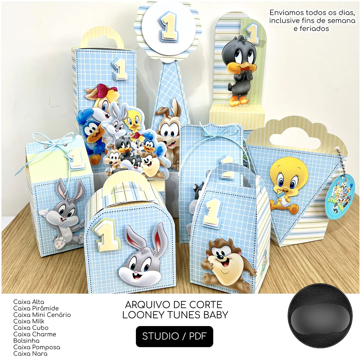 Arquivo de Corte Baby Looney Tunes 1