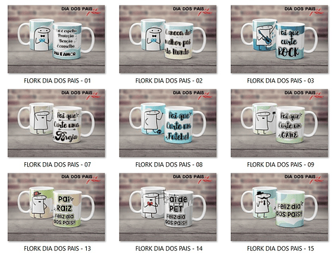 Arquivo Caneca Dia dos Pais Flork