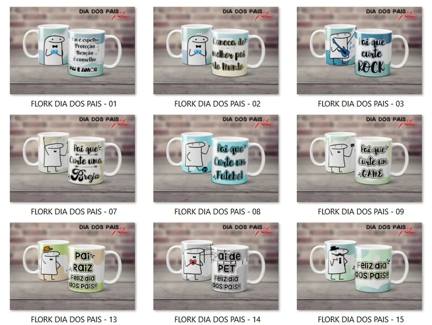 Arquivo Caneca Dia dos Pais Flork 1