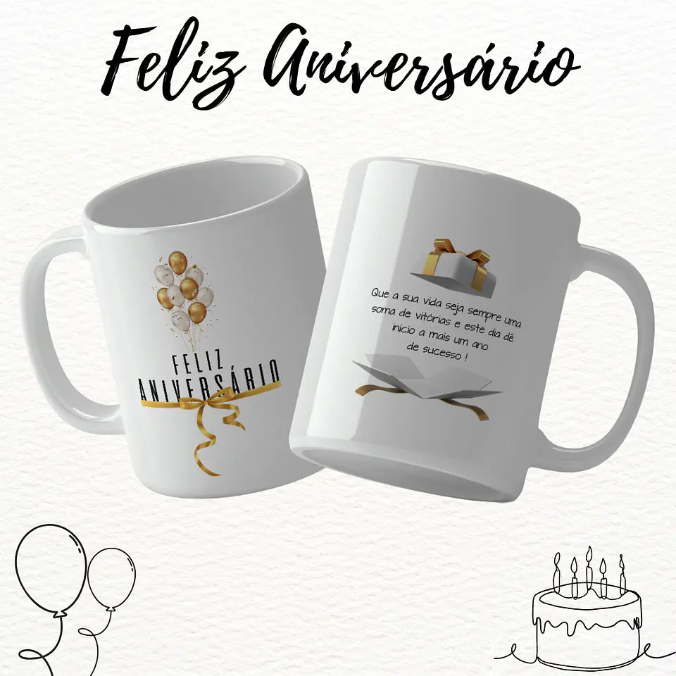 Arquivo Caneca Aniversário - Gabriela 15