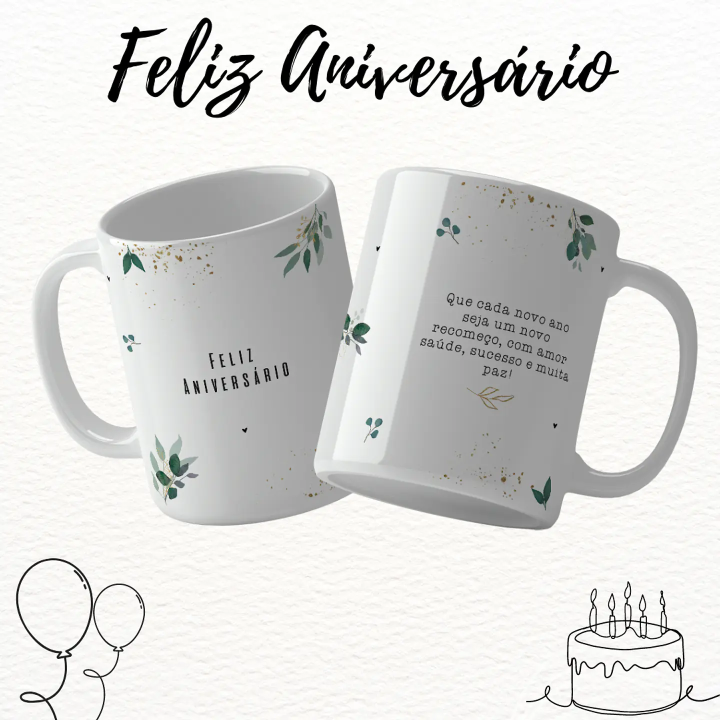 Arquivo Caneca Aniversário - Gabriela 17