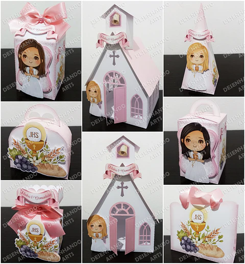 Arquivo de Corte Primeira Comunhão Menina