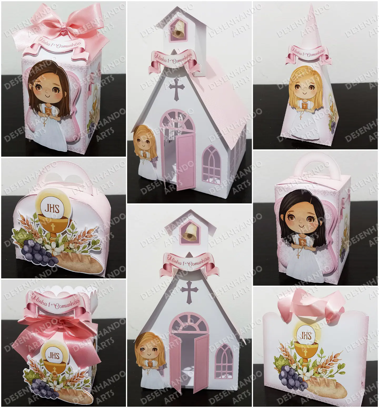 Arquivo de Corte Primeira Comunhão Menina 1
