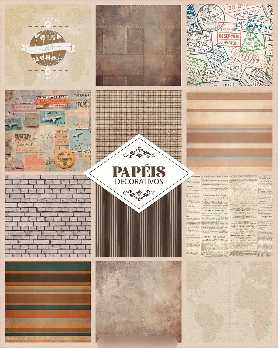 Kit Digital Volta ao Mundo 7