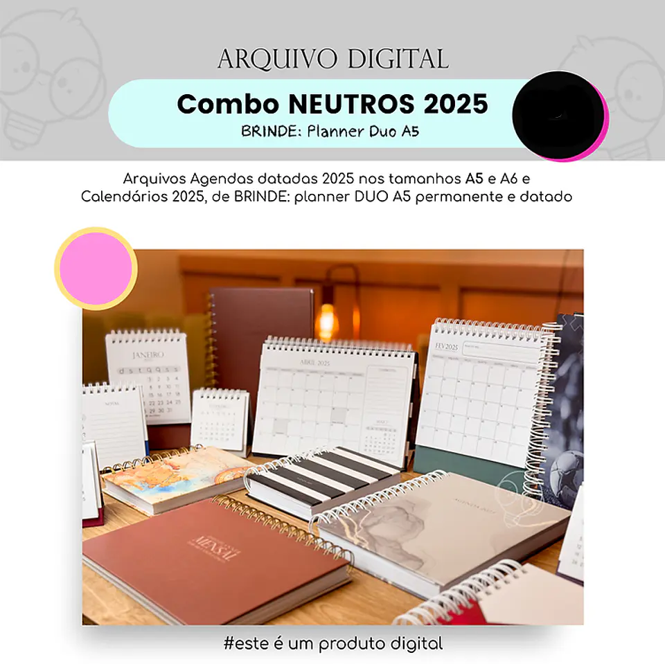 Arquivo Encadernação Combo Neutros 2025 - G19 1