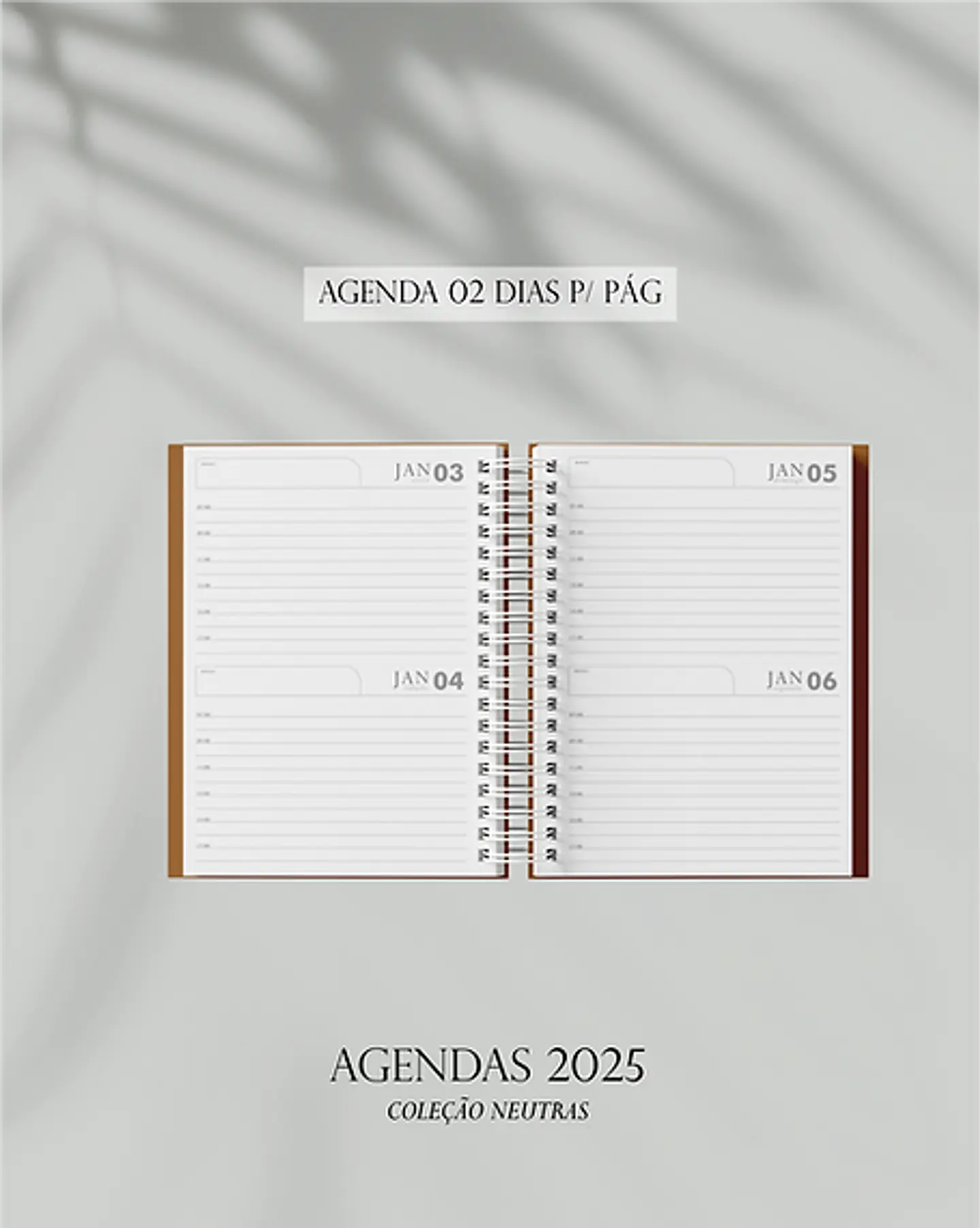Arquivo Encadernação Combo Neutros 2025 - G19 4
