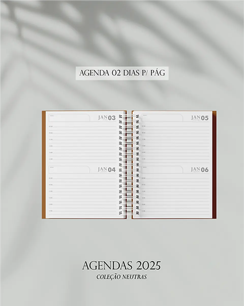 Arquivo Encadernação Combo Neutros 2025 - G19 4