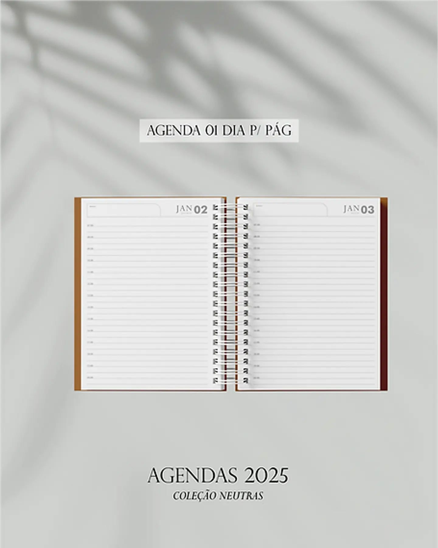 Arquivo Encadernação Combo Neutros 2025 - G19 5