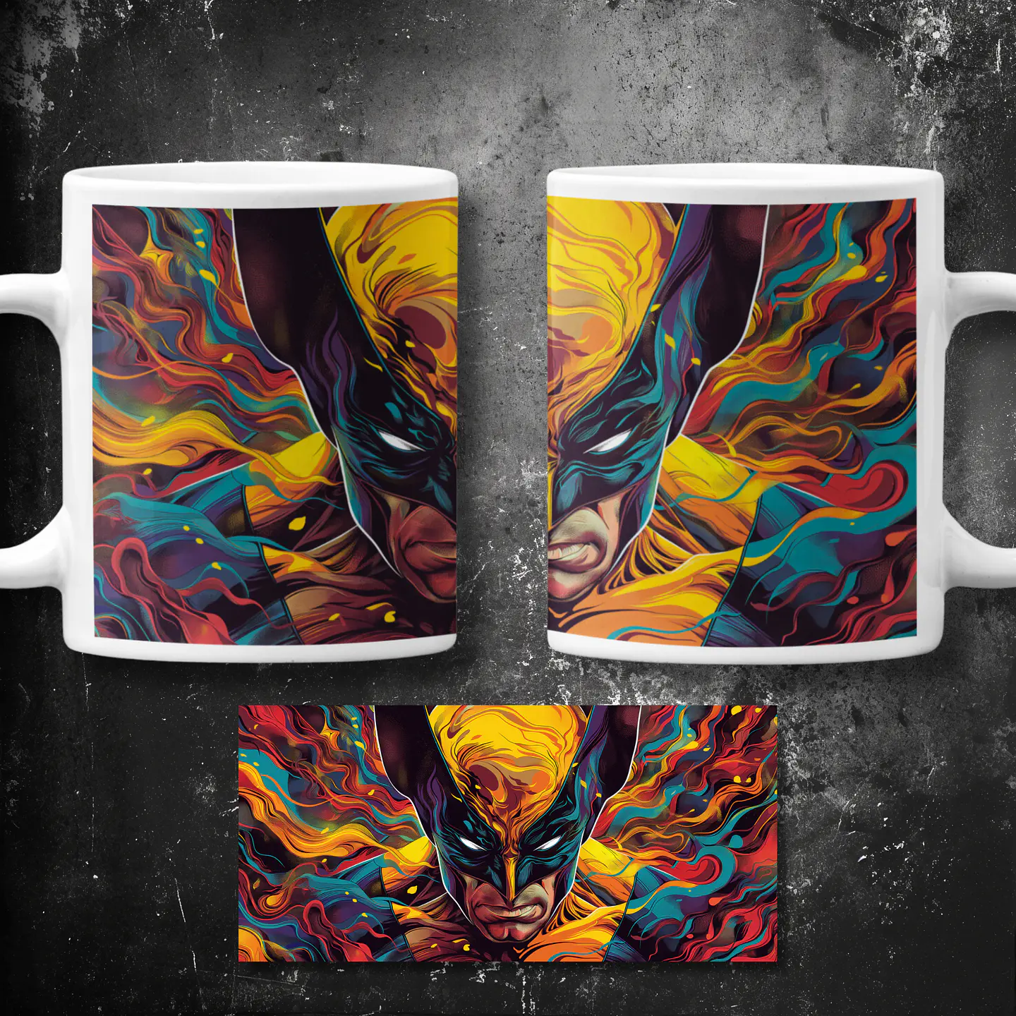 Arquivo Pack Canecas DeadPool e Wolverine - Ilustracin 8
