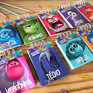 Arquivo Bloquinho A7 Divertidamente