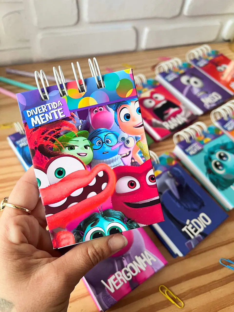 Arquivo Bloquinho A7 Divertidamente 4