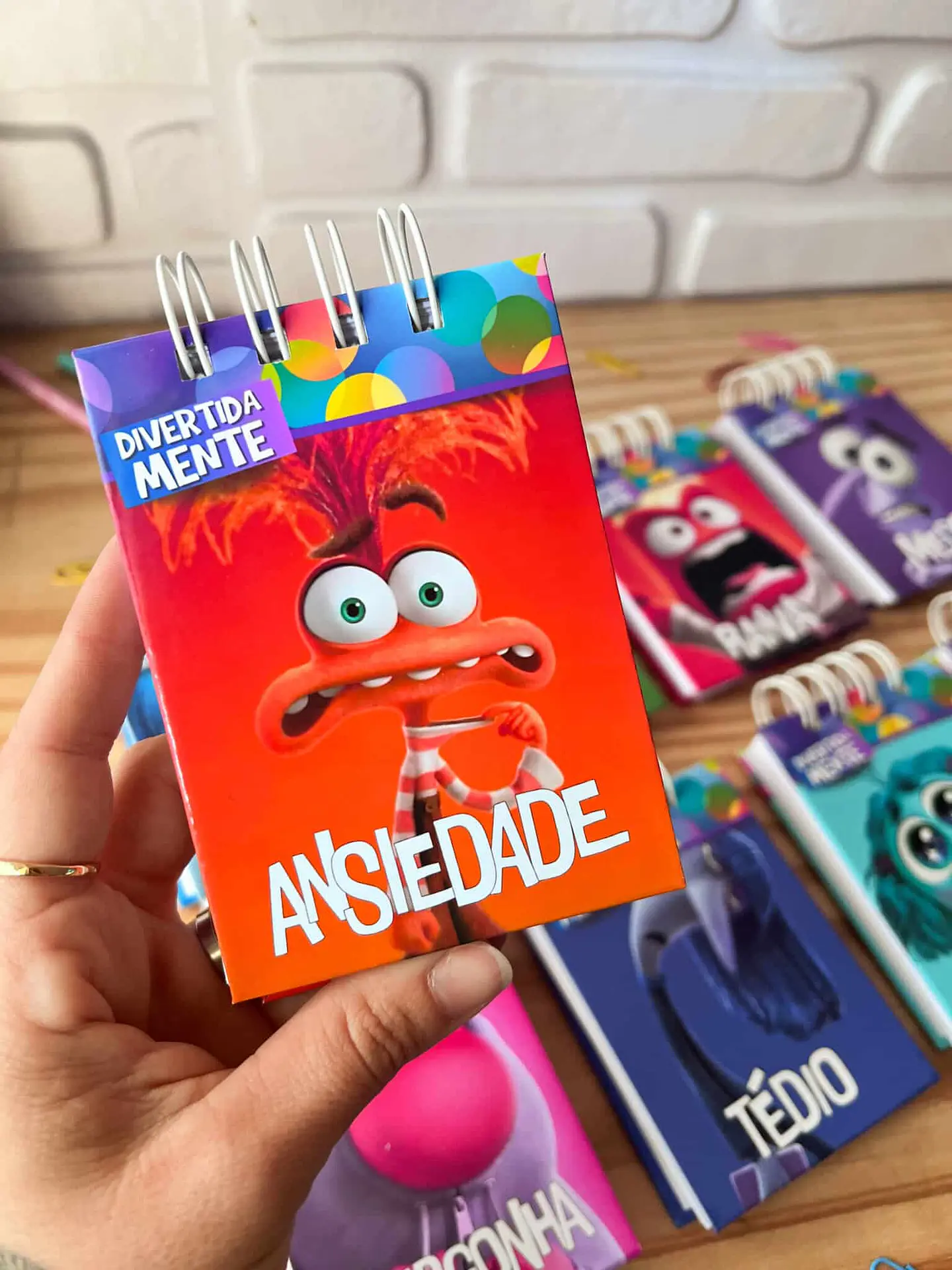 Arquivo Bloquinho A7 Divertidamente 5