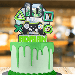 Arquivo Topo de Bolo Video Game