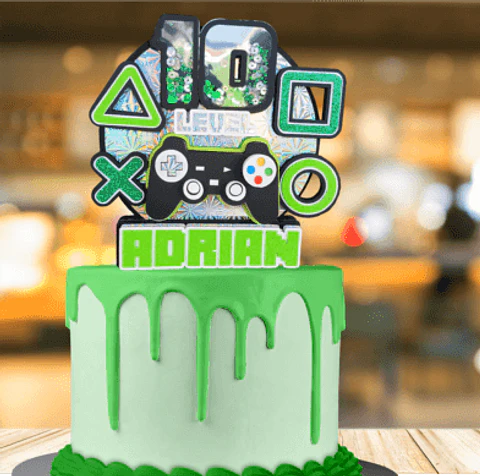 Arquivo Topo de Bolo Video Game