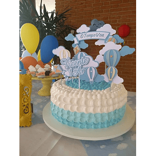 Arquivo de Corte Topo O tempo Voa - Balão