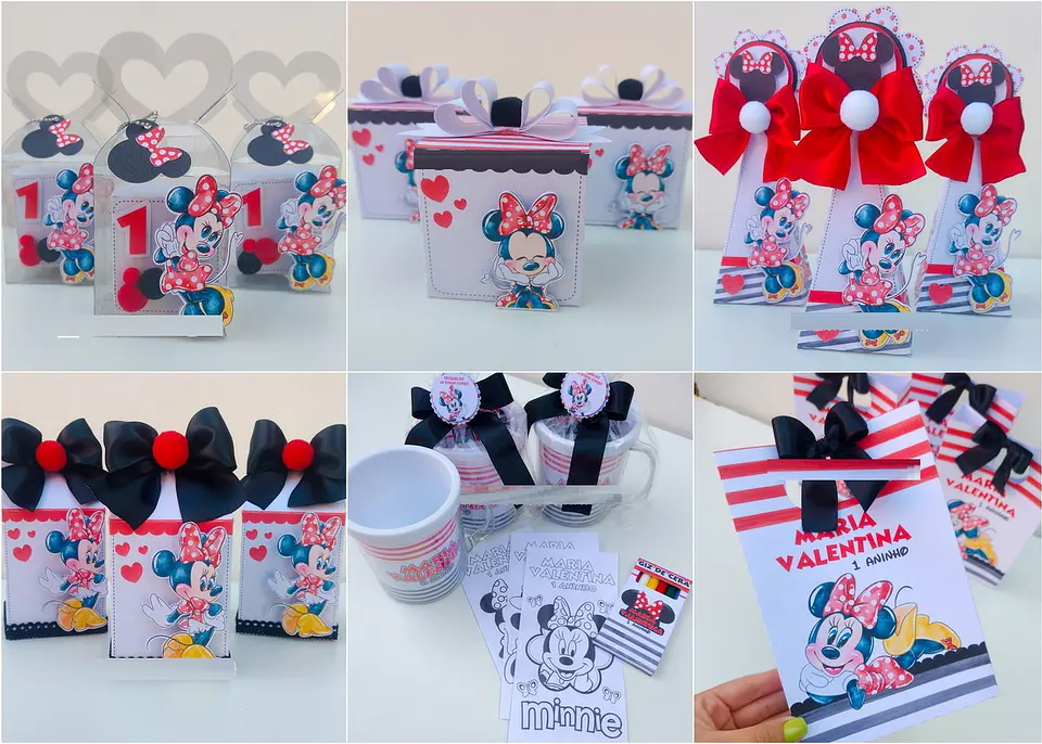 Arquivo de Corte Minnie Vermelha 1
