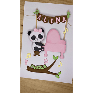 Arquivo de Corte Topo Panda Pianista