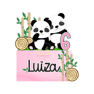 Arquivo de Corte Topo Panda