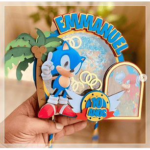 Arquivo de Corte Topo Sonic