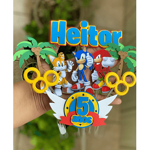 Arquivo de Corte Topo Sonic