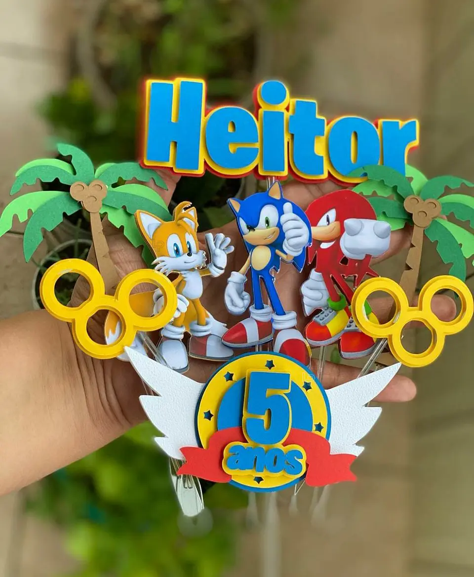 Arquivo de Corte Topo Sonic 1