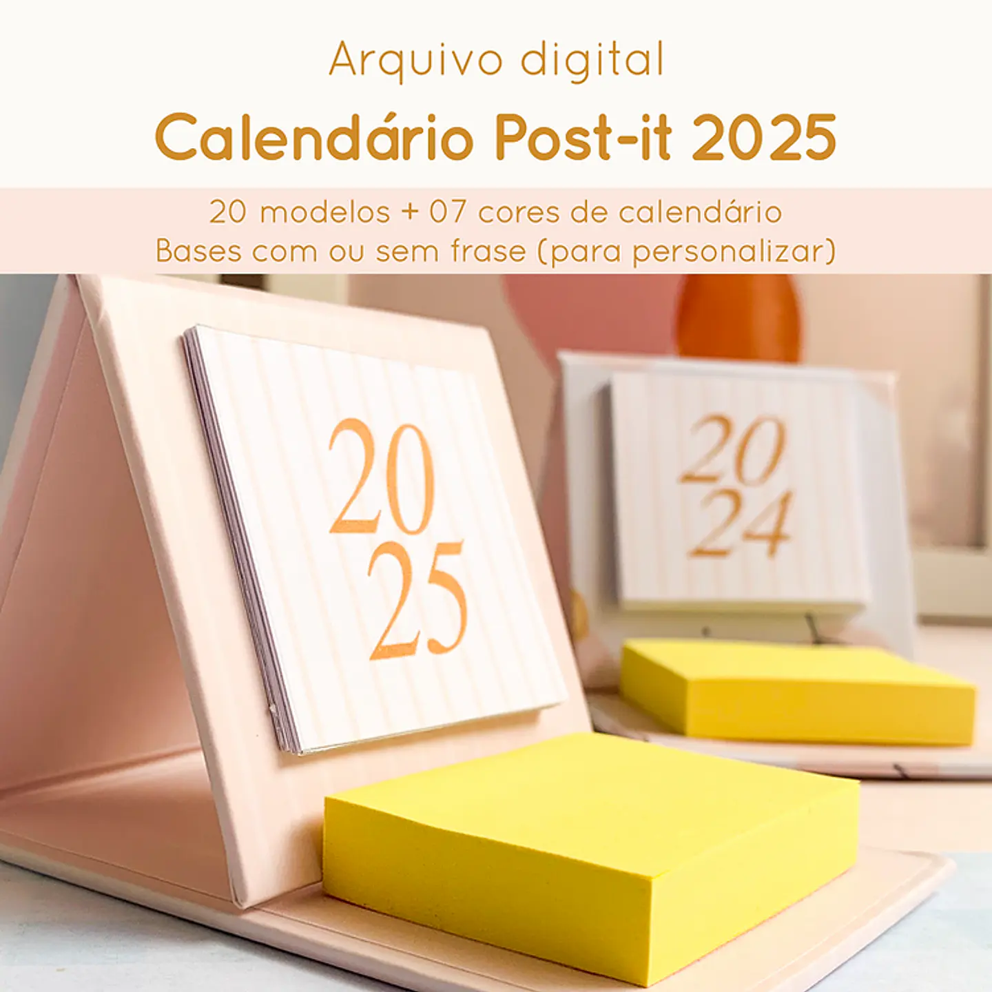 Arquivo Calendário Post-it 2025 - sorriso 1