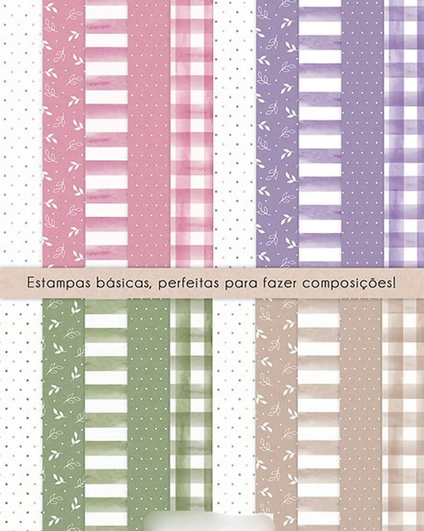 Kit Digital Jardim Encantado das Fadas - NI 6