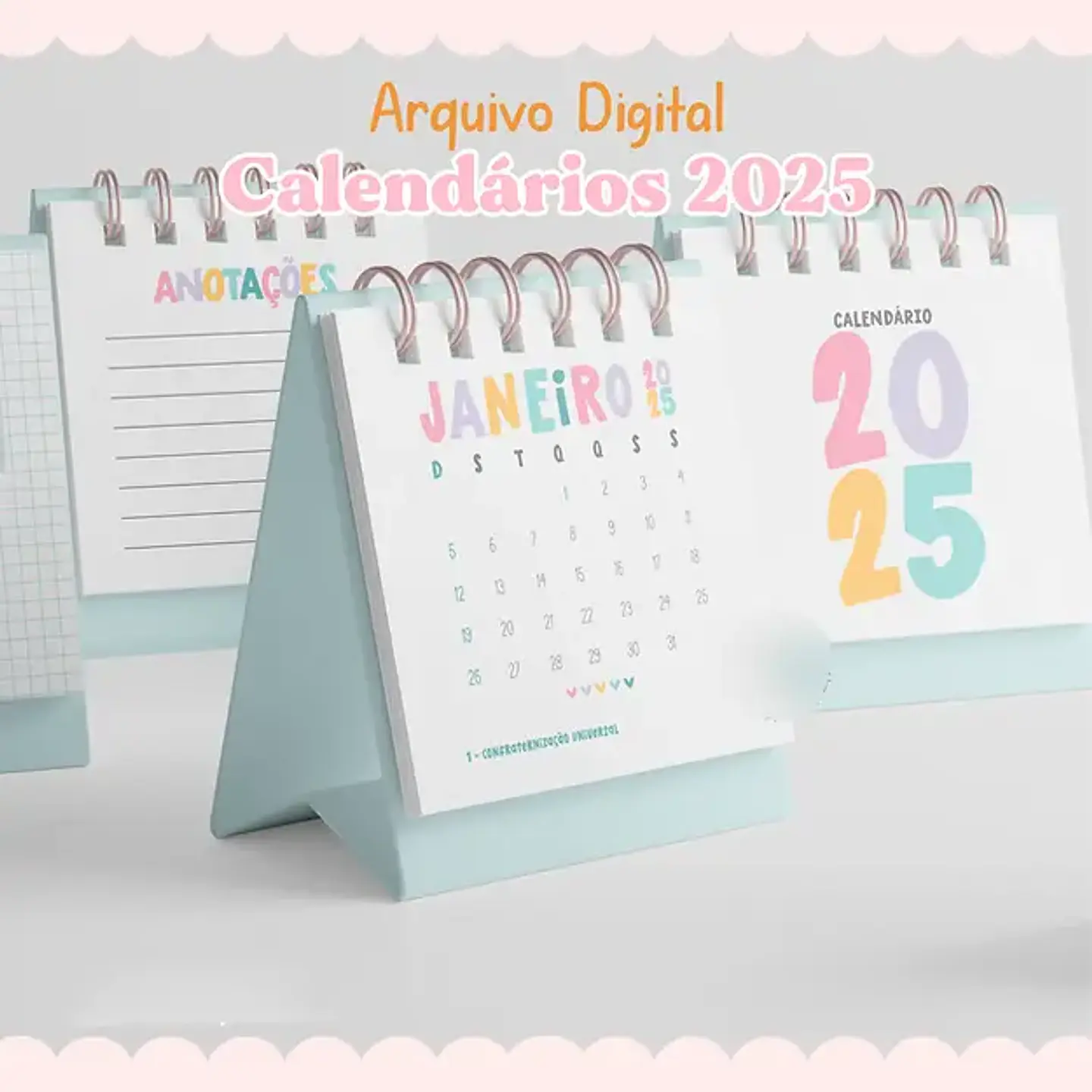 Arquivo Calendário 2025 Colors - VE 1