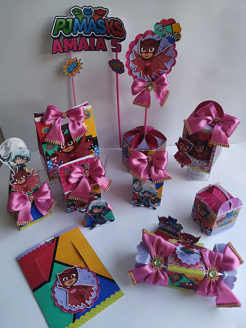 Arquivo de Corte Pj Mask Menina